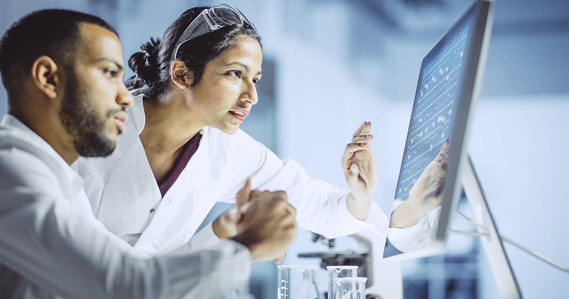 Scientists Working in The Laboratory