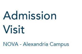 Admission Visit - NOVA Alexandria Campus